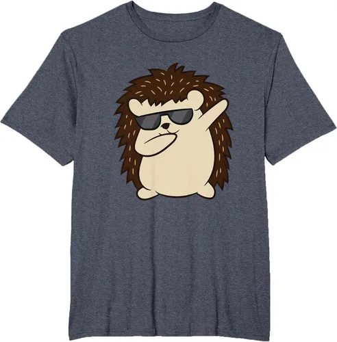 Miniatura 74 de Dabbing Hedgehog Funny Hedgehog Camiseta S