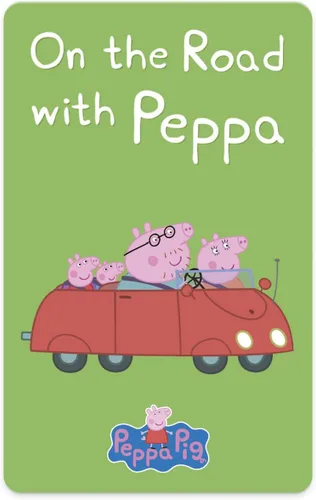 YOTO Peppa Pig: On The Road with Peppa - Tarjeta de audio para niños para usar con reproductor y mini dispositivo de audio todo en 1, escucha