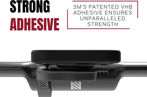 Miniatura 4 de KOM Cycling Adaptador universal para teléfono Edge para fijar tu smartphone a cualquier soporte de bicicleta, adaptador adhesivo de montaje