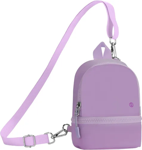 Miniatura 11 de Babysun Mini Mochila Llavero Muñequera Bolso Pequeño de Cambio Monedero Lindo Con Cremallera Cartera Con 3 Ranuras Para Tarjetas RFID Para