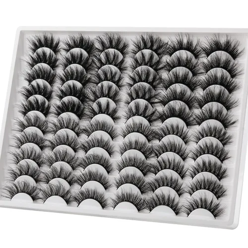 Miniatura 10 de Pestañas magnéticas con aplicador, pestañas magnéticas reutilizables sin delineador de ojos, anime natural, sin necesidad de pegamento, pestañas