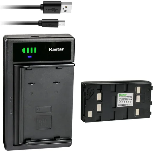 Miniatura 7 de Kastar Smart USB Battery Charger Compatible with Pentax R-100 R-200 R-300 R-100X R-115 R-115N R-125 R-125N R-127 R-135 R-135N R-122 R-122N R-123