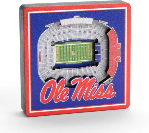 Miniatura 36 de YouTheFan Imán NCAA 3D StadiumView