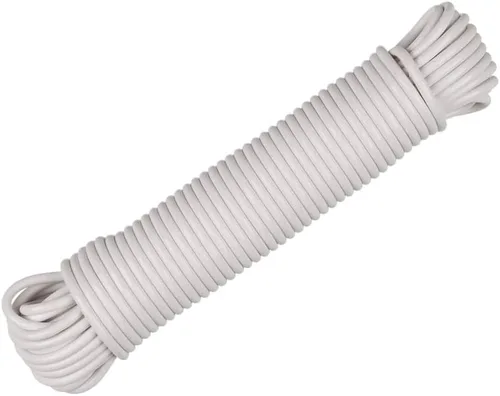 Miniatura 2 de West Coast Paracord 's Tendedero recubierto de plástico - Núcleo de fibra sintética - Cuerda de secadora de línea de lavandería multiusos - Fuerte