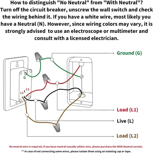 Miniatura 2 de Aqara - Interruptor de luz inteligente (sin neutro, interruptor doble), requiere AQARA HUB, interruptor de luz Zigbee, control remoto
