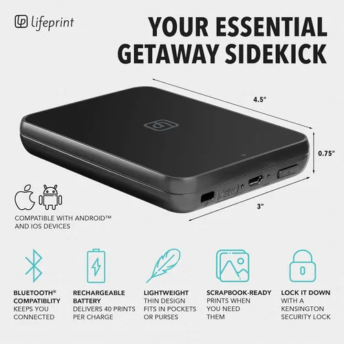 Miniatura 2 de Lifeprint Ultra Slim Impresora Bluetooth portátil