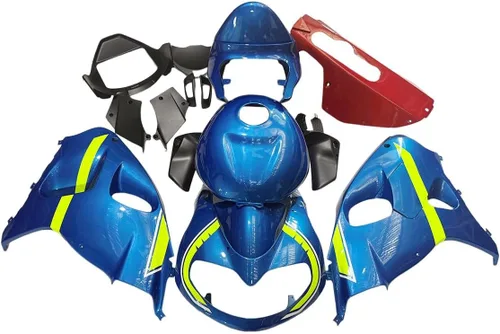 Miniatura 242 de Kit de carenado de inyección azul, negro y blanco para Suzuki GSXR600 GSX750 2006 2007 GSXR 600 GSX-R750 06 07 ABS Carenado de plástico completo