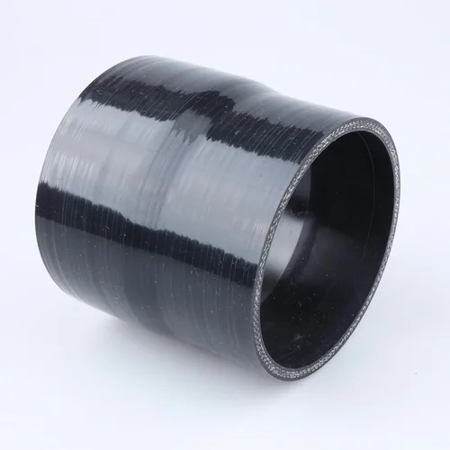 Miniatura 4 de AC PERFORMANCE ID 4" a 3.75" (4.016 in a 3.740 in) Reductor recto, longitud 4" (100mm), 4 capas reforzadas, manguera universal de silicona pura Negro