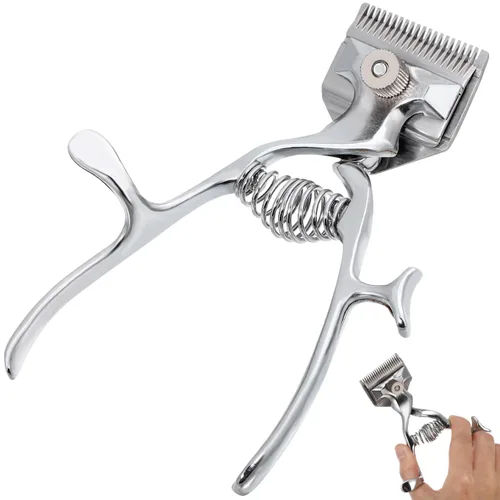 KALLORY Old Fashion Hair Clippers Cortador de pelo manual Máquina de corte de pelo manual Cortadora de pelo manual Cortadora de pelo manual