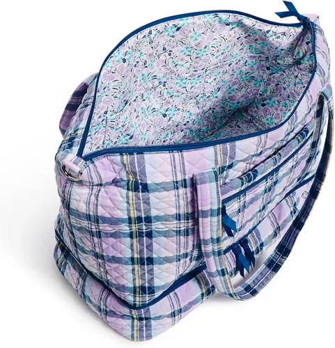 Miniatura 3 de Vera Bradley Bolsa de viaje de lujo de algodón para mujer