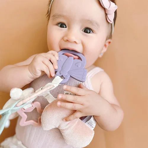 Miniatura 6 de Itzy Ritzy - Bitzy Crinkle - Conejito de juguete sensorial con sonido arrugado para bebés y niños pequeños - Cuenta con juguete de actividad