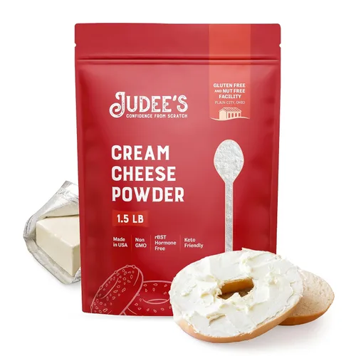 Miniatura 10 de Judee's Gluten Free Polvo de queso cheddar amarillo, salsas y sopas con condimento en polvo de cheddar, pasta y macarrones con queso en polvo, sin