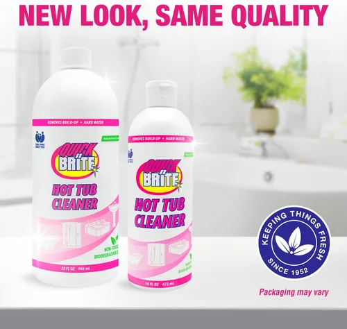 Miniatura 8 de Quick 'n Brite - Limpiador de bañera de hidromasaje resistente, gel de limpieza no abrasivo, 16 onzas (el embalaje puede variar)