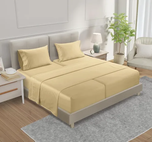 Miniatura 78 de Sábanas Twin XL 100% Algodón Para Cama Twin, Juego de Sábana Bajera Totalmente Elástica y Fundas de Almohada 800TC, Sábanas de Bolsillo Profundo 06