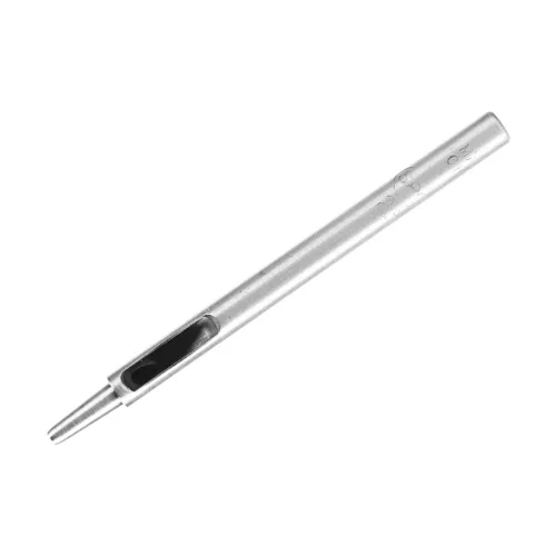 Miniatura 15 de WUTA Juego de perforadores SPC de 0.020 in de acero hueco perforador de cuero para correa de reloj