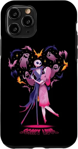 iPhone 11 Pro Disney The Nightmare Before Christmas Jack Sally Scary Love Case