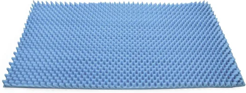McKesson Cubrecolchón – Almohadilla de espuma contorneada para el cuidado de decúbito para úlceras, úlceras, úlceras por presión, úlceras por