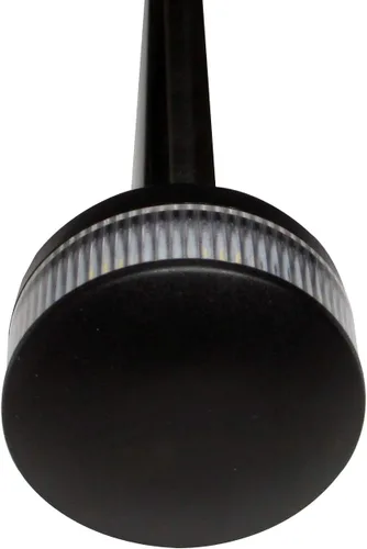 Miniatura 2 de Pactrade Marine Luz de anclaje de popa plegable para barco, luz de anclaje LED blanca redonda, poste ajustable, USCG, 2 NM, para yate, pontón