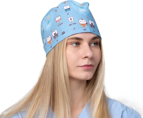 Print Scrub Caps - Sombrero perfecto para enfermeras, médicos y EMTs..