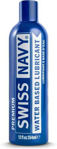 Miniatura 9 de Swiss Navy Lubricante Premium a Base de Agua - 16 oz - Gel Lubricante para Hombres, Mujeres y Parejas - Seguro para Juguetes - Fórmula que No Mancha