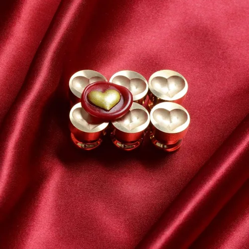 Miniatura 5 de Sello de cera de alivio 3D de tamaño mini de 0.591 in para invitación de boda, sellado de tarjetas, paquetes de vino, sellado de cartas, envoltura