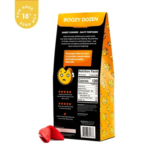Miniatura 2 de Miss Fortunes, Funny Fortune Cookies, The Boozy Dozen, It's Like Happy Hour In Your Mouth! Un gran regalo o inicio de fiesta, escrito por escritores
