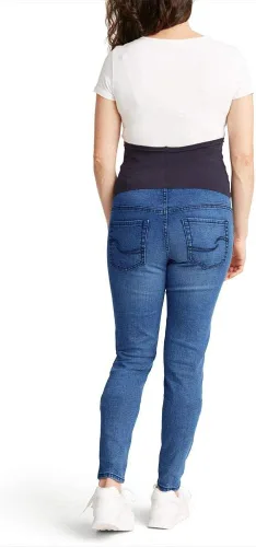 Miniatura 3 de Levi Strauss Signature Gold Jeggings de mezclilla de maternidad para mujer