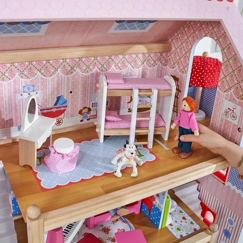 Miniatura 5 de Muñeca Chelsea Cottage con muebles KidKraft