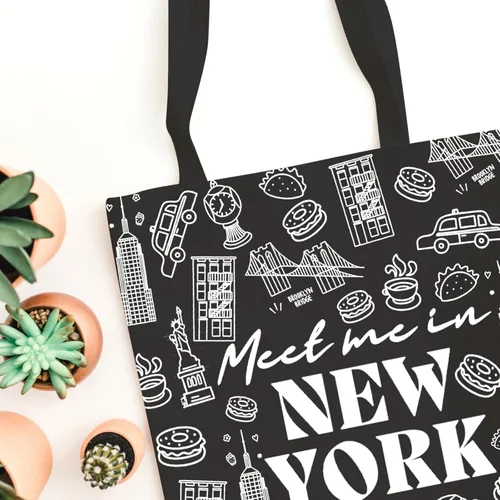Miniatura 5 de WCGXKO Bolsa de regalo para despedida de soltera de Nueva York