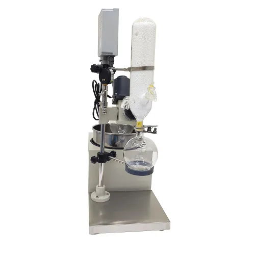 Miniatura 9 de Evaporador rotatorio de laboratorio de 110 V 2L sistema eléctrico de destilación al vacío con elevación de 4.724 in para aceites esenciales