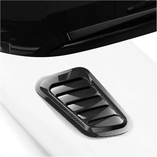 La capilla recoge las rejillas de ventilación de la capilla del coche de la fibra de carbono general del coche, etiquetas engomadas decorativas de