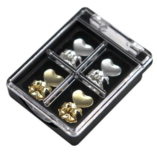 Miniatura 4 de Magic Bax - Elevadores de pendientes 2 pares de elevadores de pendientes hipoalergénicos ajustables