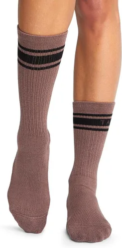 Miniatura 2 de TAVI Kai Fashion Crew Grip Calcetines Para zapatilla Barre, Pilates y Yoga con empuñaduras para mujeres y hombres