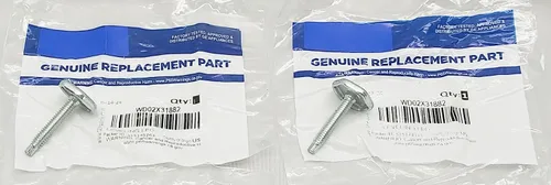 Miniatura 2 de WD12X23057 - Patas niveladoras para lavavajillas - Juego de dos (2) - 1 5/8 pulgadas - OEM original - R8-B14 - EA241126