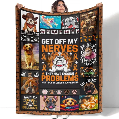 Miniatura 11 de Manta de aguacate, citas divertidas de Friut vegano, manta de forro polar suave y acogedora para sofá cama, 40 x 50 pulgadas