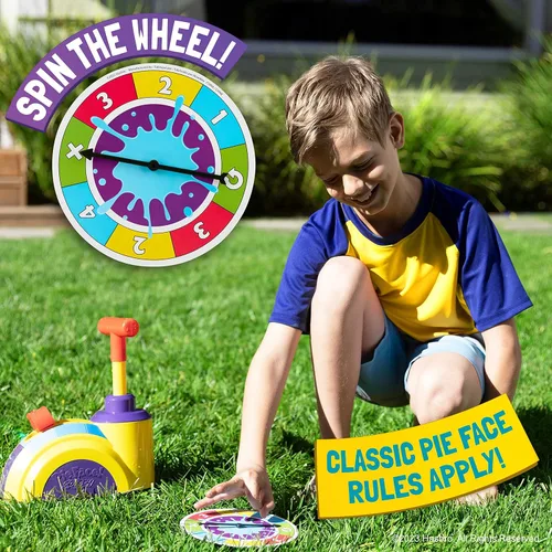 Miniatura 3 de Hasbro Pie Face Splash - Juego de rociadores de agua para niños, diversión de verano al aire libre - Juega con amigos y familiares