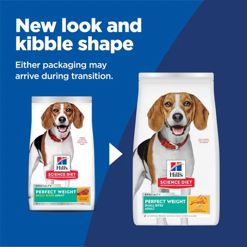 Miniatura 2 de Hill's Science Diet Adult Perfect Weight Small Bites - Alimento seco para perros, pollo, bolsa de 25 libras