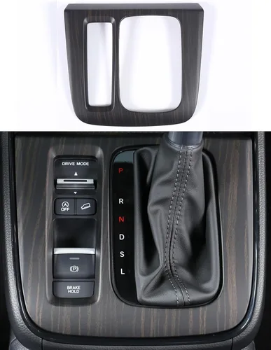 Para Honda CRV 2023 2024 2025 LX EX EX-L, Sport Hybrid, Sport Touring Hybrid Panel Protector de Cambio de Marchas, Cubierta Antiarañazos de Madera