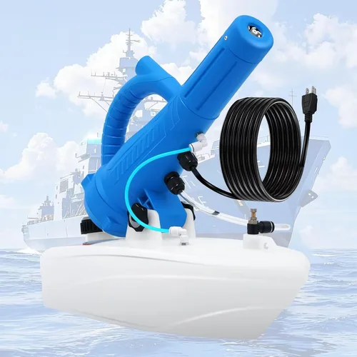 Miniatura 7 de Tanque de 5 L (1.3 galones), nebulizador frío eléctrico portátil ULV de 700 W de flujo ajustable con cable de alimentación largo de 17 pies