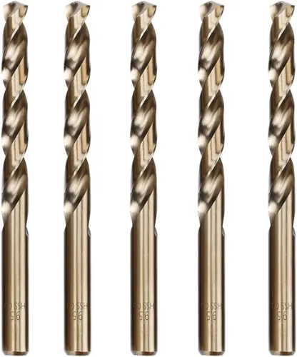 Miniatura 10 de Juego de brocas de cobalto M35 de 13 piezas, métricas de 0.079 a 0.315 pulgadas, brocas helicoidales HSS Jobber para metal duro, acero inoxidable