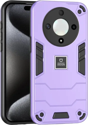 Miniatura 123 de Funda compatible con Huawei Y9 Prime (2019), compatible con Huawei Y9 Prime (2019) 4G STK-L21 2 en 1 [PC duro + TPU], funda de teléfono azul