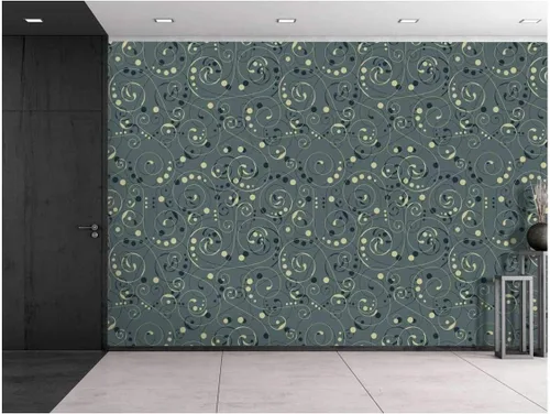 Miniatura 20 de 45 diseños de papel/mural para pared largo estampado