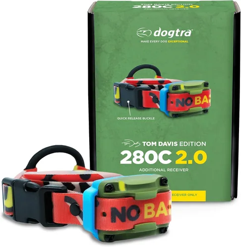 Miniatura 10 de Dogtra Tom Davis Collar Bungee Cómodo de fácil ajuste Compatible con Tom Davis Edición 280C Collar de entrenamiento para perro E-Collar Receptores