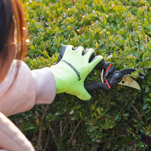 Miniatura 5 de Guantes de jardinería para mujeres y hombres, guantes protectores, guantes de jardín a prueba de espinas, guantes de trabajo al aire libre