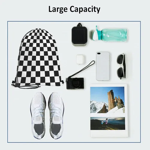 Miniatura 3 de Beabes Bolsas de cordón de arte abstracto Bolsa de mochila Bolsa de gimnasio Bolsa de cordón, Multi-a203, Mochilas de viaje