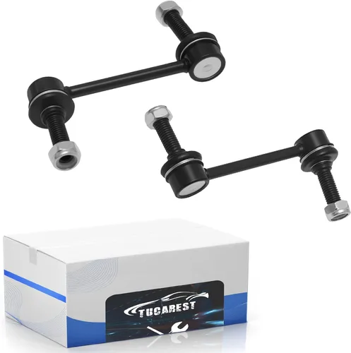 Miniatura 10 de TUCAREST Enlace estabilizador de barra estabilizadora delantera, 2 piezas, K750362 (para modelos 4WD) compatible con Fo-rd F-150 2009-2020