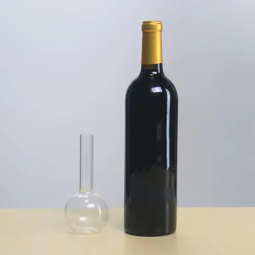Miniatura 5 de CYS EXCEL Juego de 6 jarrones de cristal pequeños, pequeños jarrones de flores transparentes para centros de mesa de boda, decoración de mesa