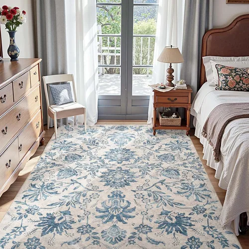 Miniatura 65 de jinchan Lima - Alfombra de pasillo lavable de 2 x 6 pies, antideslizante, de pelo corto, suave, ultrafina, alfombra envejecida para casa de campo