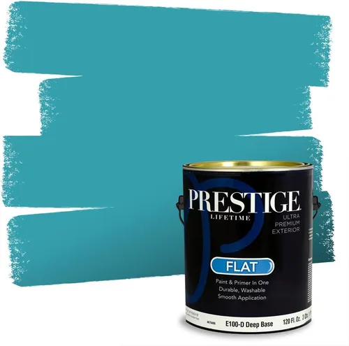 Miniatura 192 de PRESTIGE Pintura interior e imprimación en uno, azul cielo, semi-brillante, 1 galón