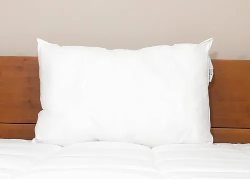 Miniatura 2 de Almohada de poliéster ultra fina de tamaño estándar para dormir plana y baja almohada para dormir boca abajo y dormir boca abajo